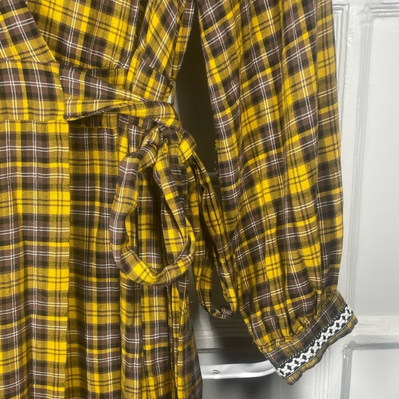 Anthropologie Dalton Wrap Maxi Dress - Sz - Picture 6 of 13